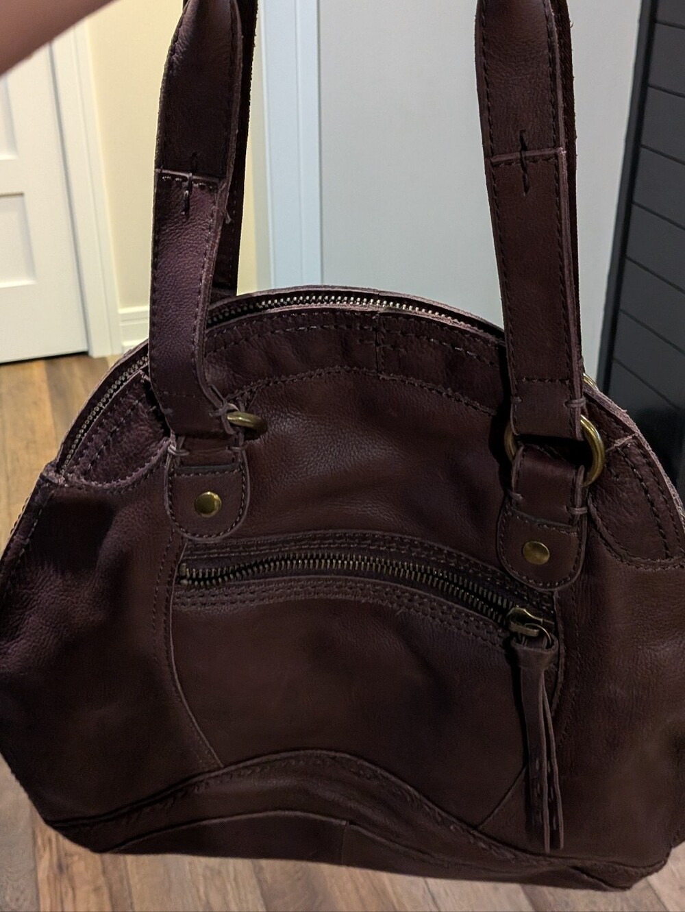 Lucky Brand Women's Shoulder Bag - Deep Brown